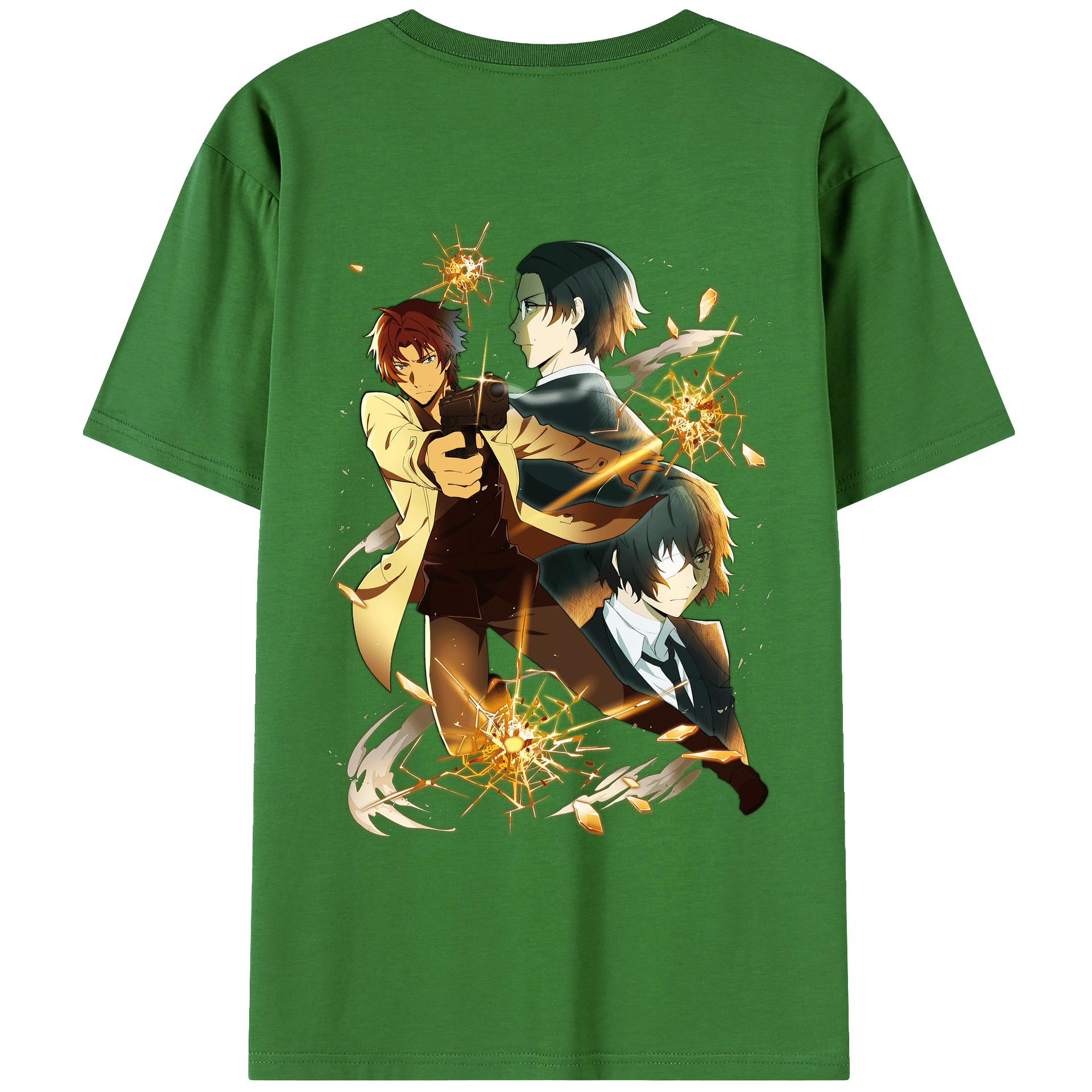 （画像用） 文豪ストレイドッグス Bungo Stray Dogs レディース半袖Tシャツ(バックプリント)